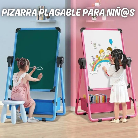 OEX  PIZARRA PLEGABLE PARA NIÑOS Y NIÑAS