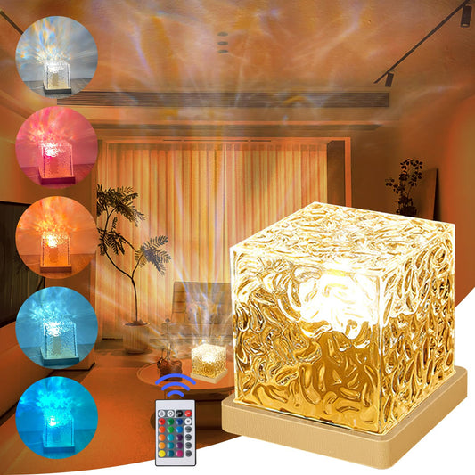 OEX Cubo Luminoso Multicolor con Efecto Aurora Boreal