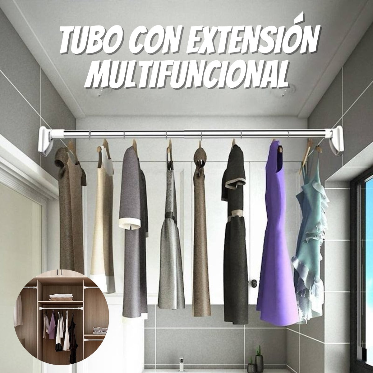 OEX TUBO CON EXTENSIÓN MULTIFUNCIONAL