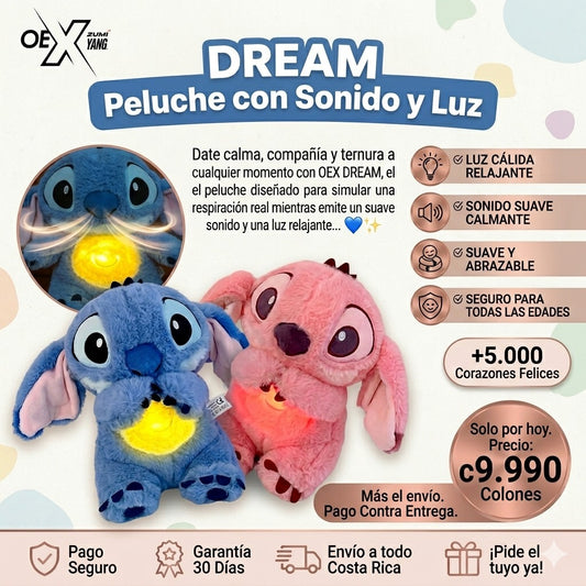 OEXDream – Peluche con Sonido y Luz