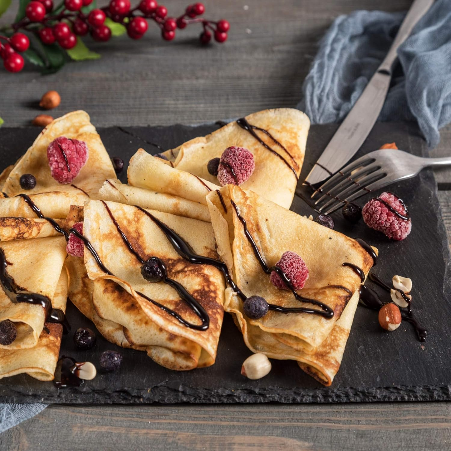 OEXCrepeMaster, máquina electrónica de crepas instantáneas