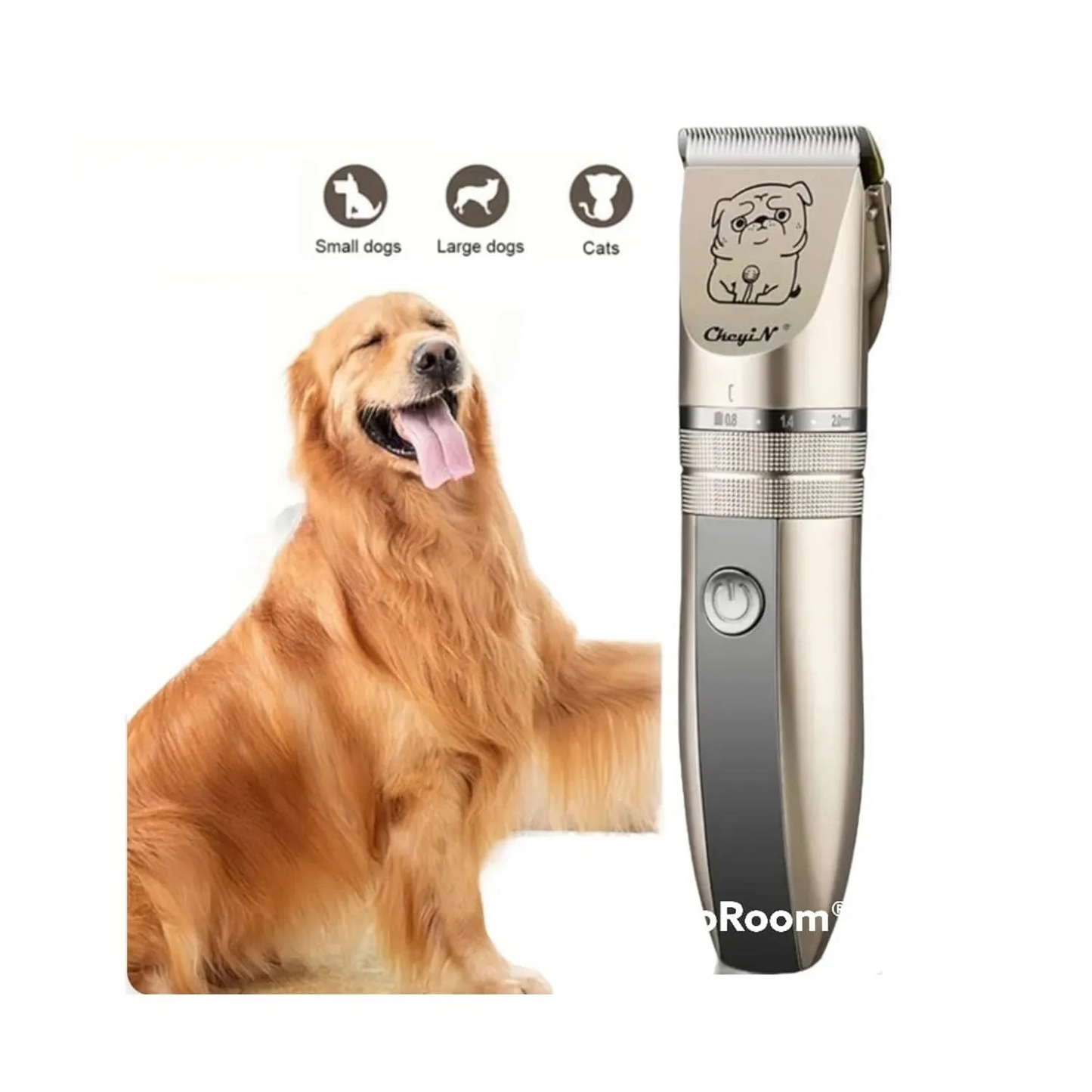 OEX Cortapelos Eléctrico Recargable para Mascotas