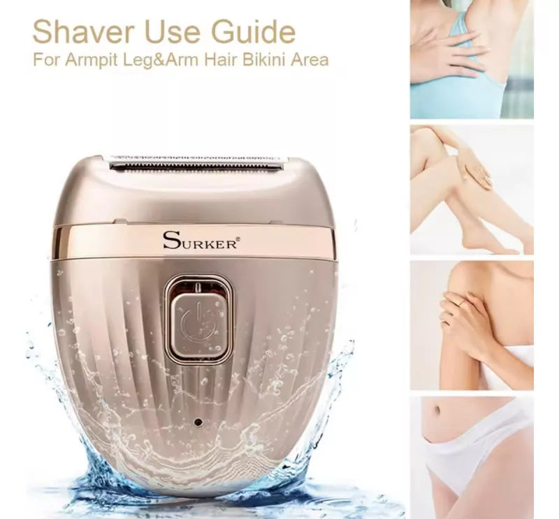 OEXMini Depiladora Recargable Waterproof – Suavidad Precisa en Cuerpo y Rostro