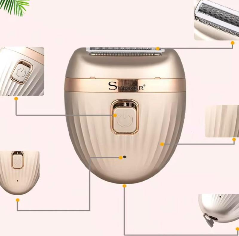 OEXMini Depiladora Recargable Waterproof – Suavidad Precisa en Cuerpo y Rostro