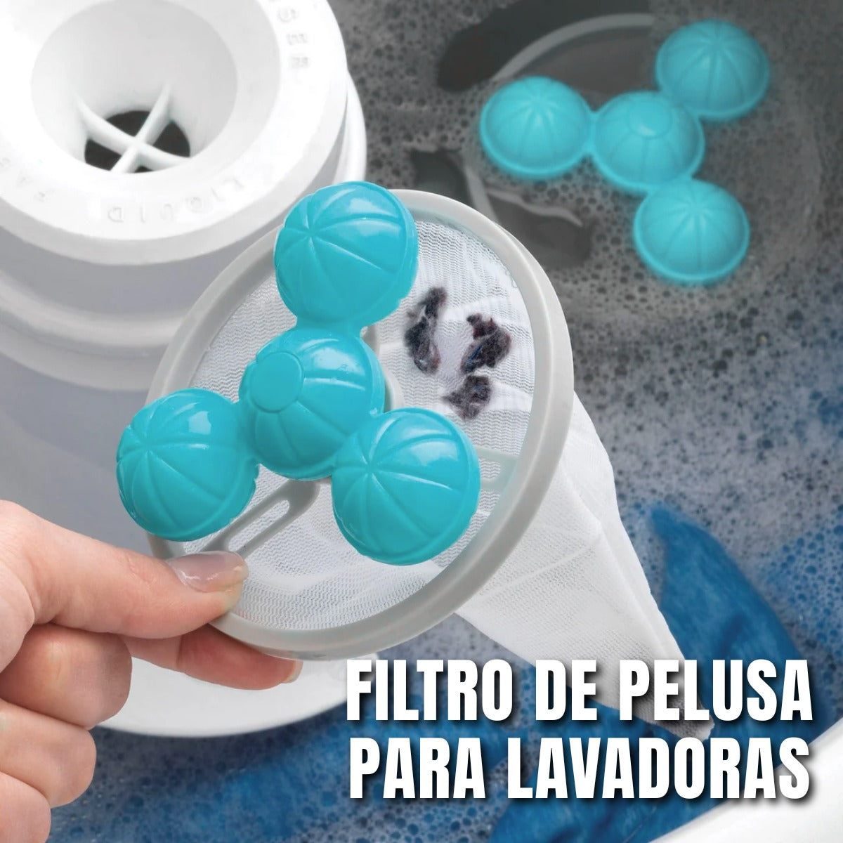 OEX 3x1; FILTRO DE PELUSA PARA LAVADORAS